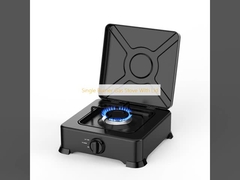 Single Burner Gas Stove With Lid