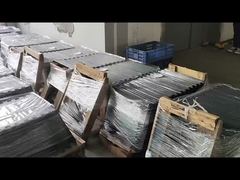 Feet Freestanding Gas Cooker 4 Burner Glass Lid Stainless Steel Cook Stove Showcase