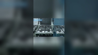  Burner Gas Stove Commercial Kitchen Power