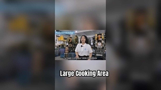 Large Burner Gas Stove Even Heat